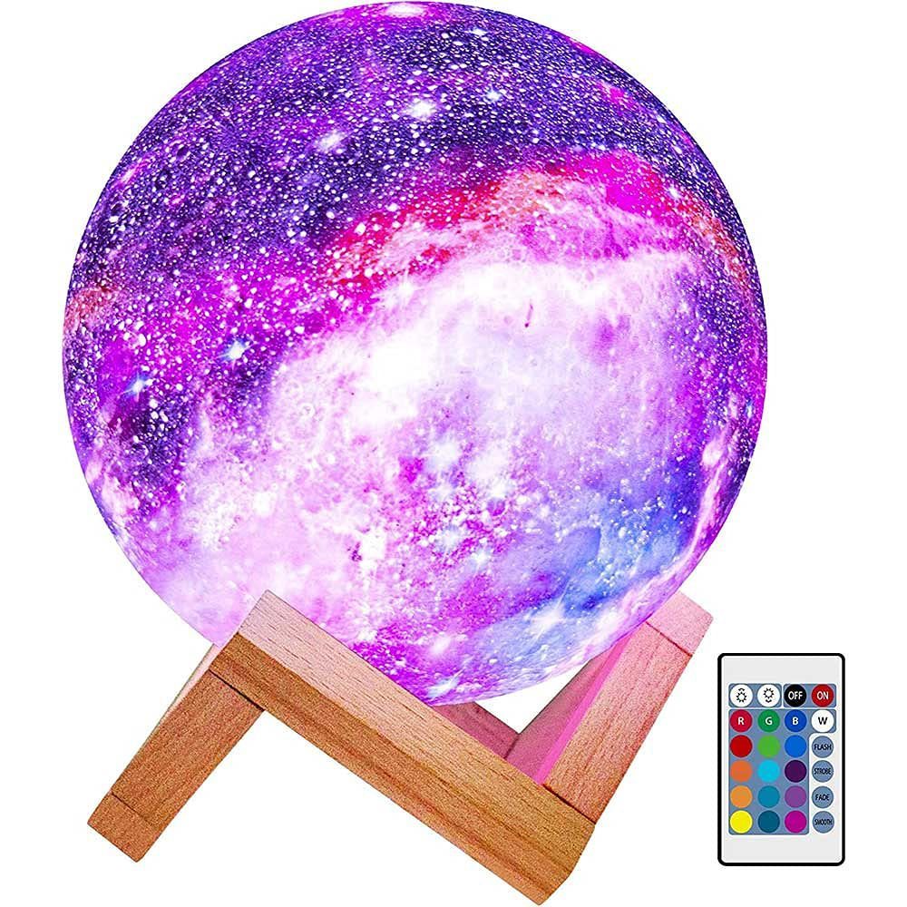 3D Printing Moon Galaxy  Light