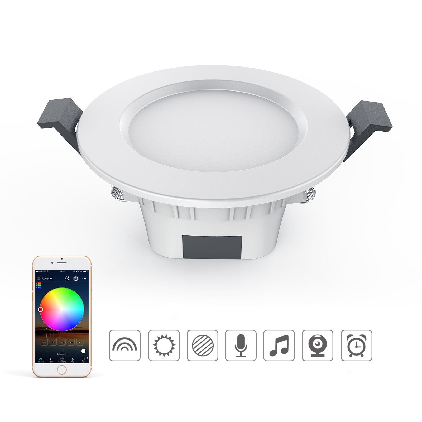 Smart Bluetooth Ceiling Light