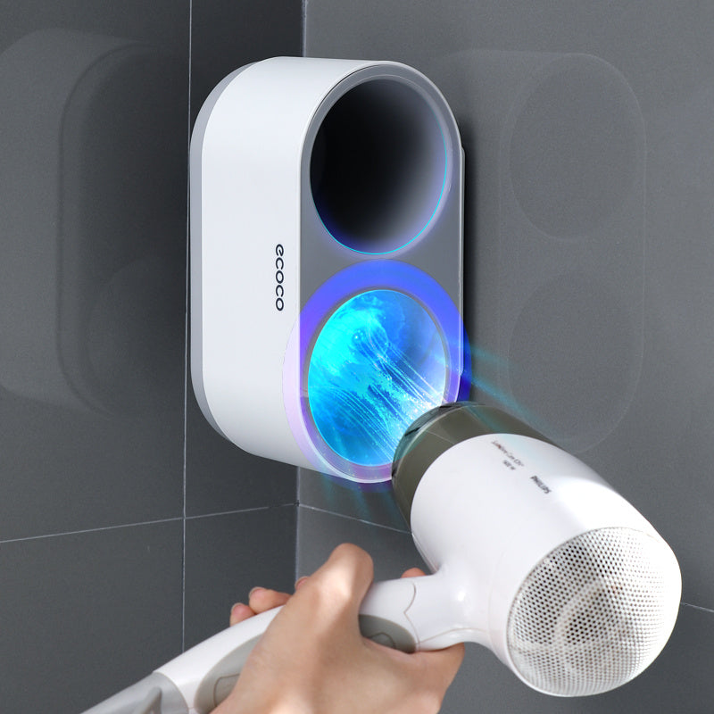 Bathroom Hair Dryer Rack