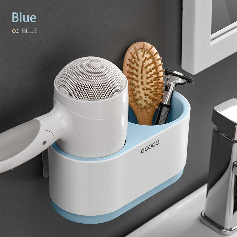 Bathroom Hair Dryer Rack