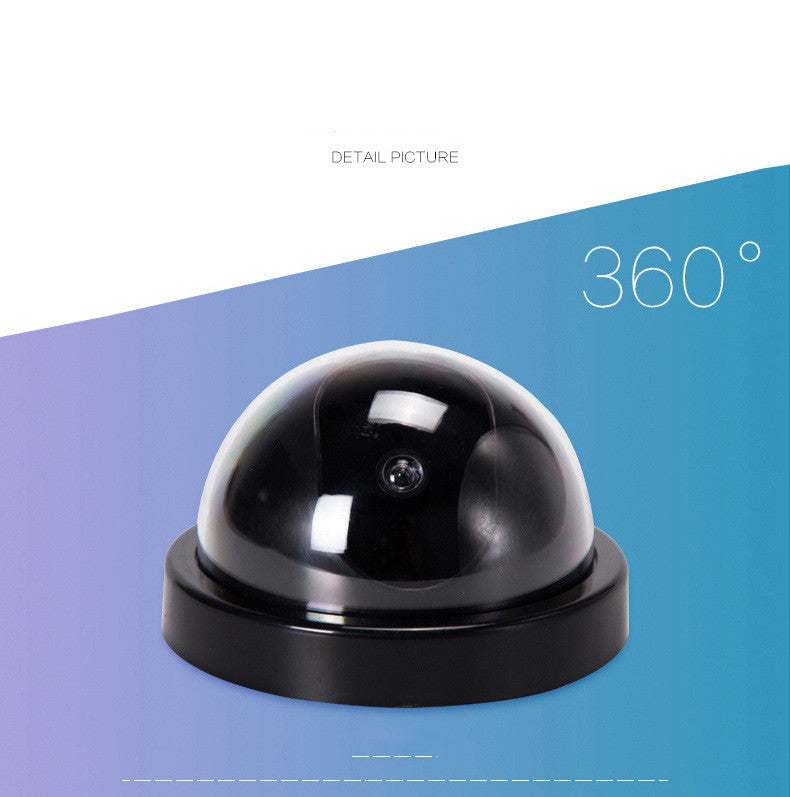 Black Plastic Smart Dummy Dome CCTV Camera