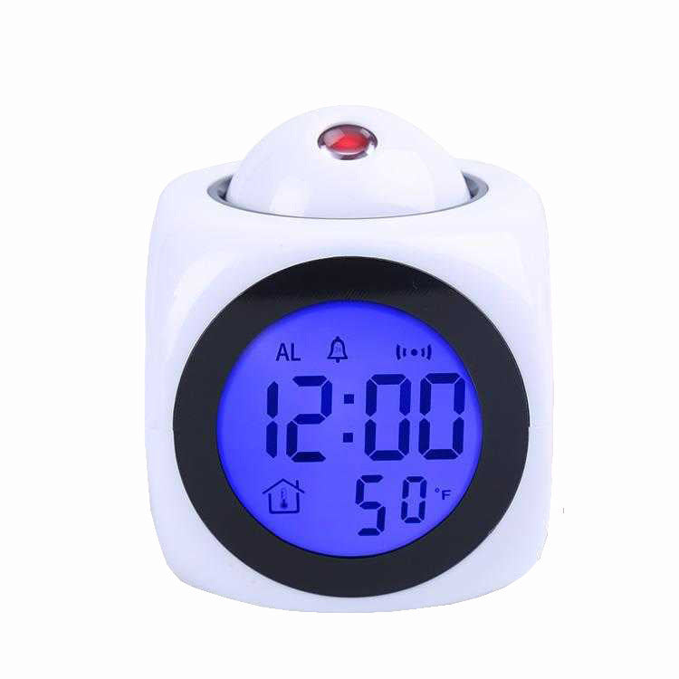 LED Projection Alarm Clock
