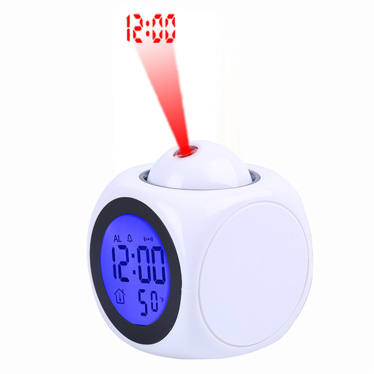 LED Projection Alarm Clock