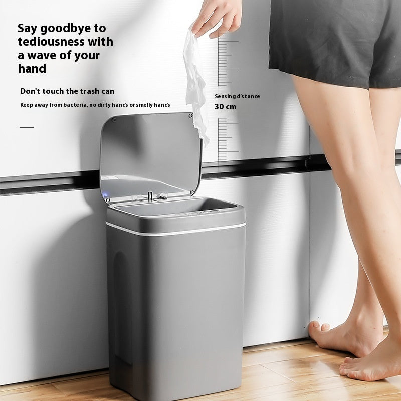 Bathroom Automatic Smart Inductive Ashbin