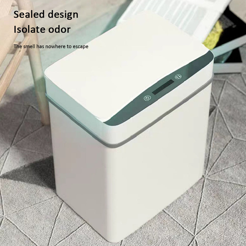 Automatic Induction Flip Trash Can
