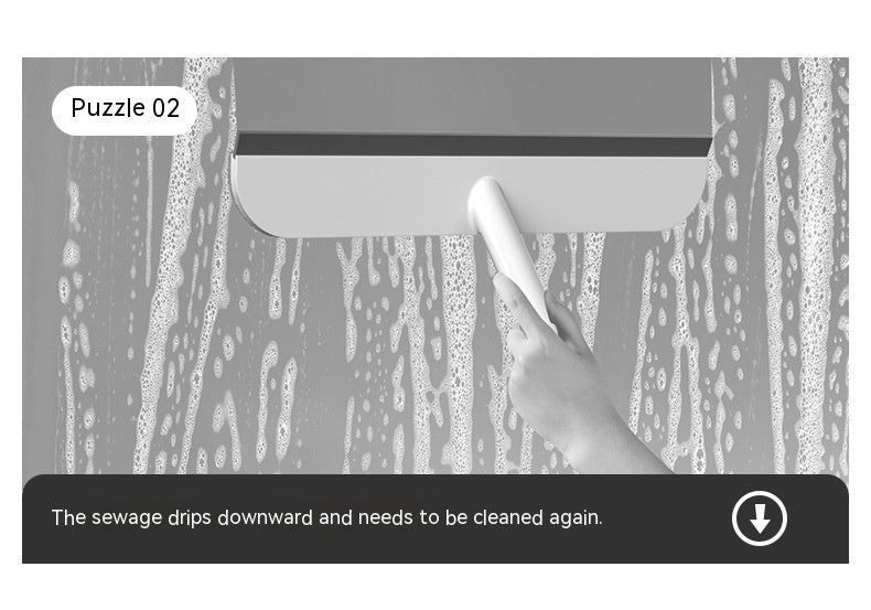 Water Spray Glass Wiper Blade
