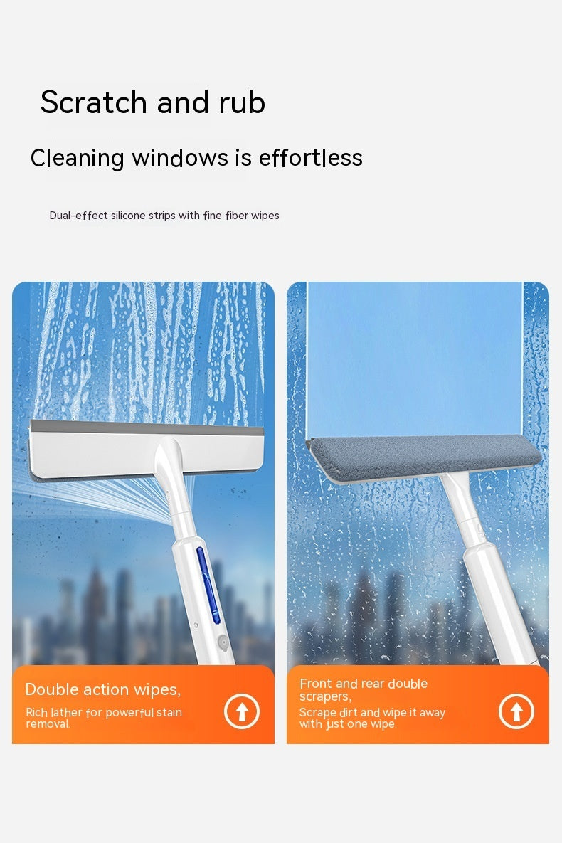 Water Spray Glass Wiper Blade