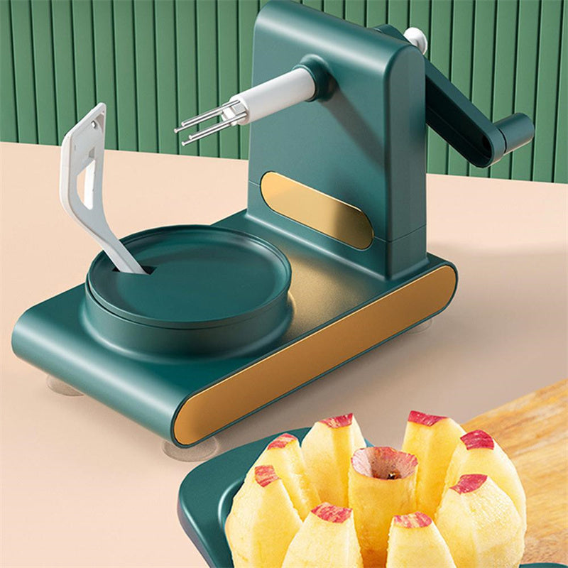 Hand-Cranked Multifunctional Peeler & Cutter