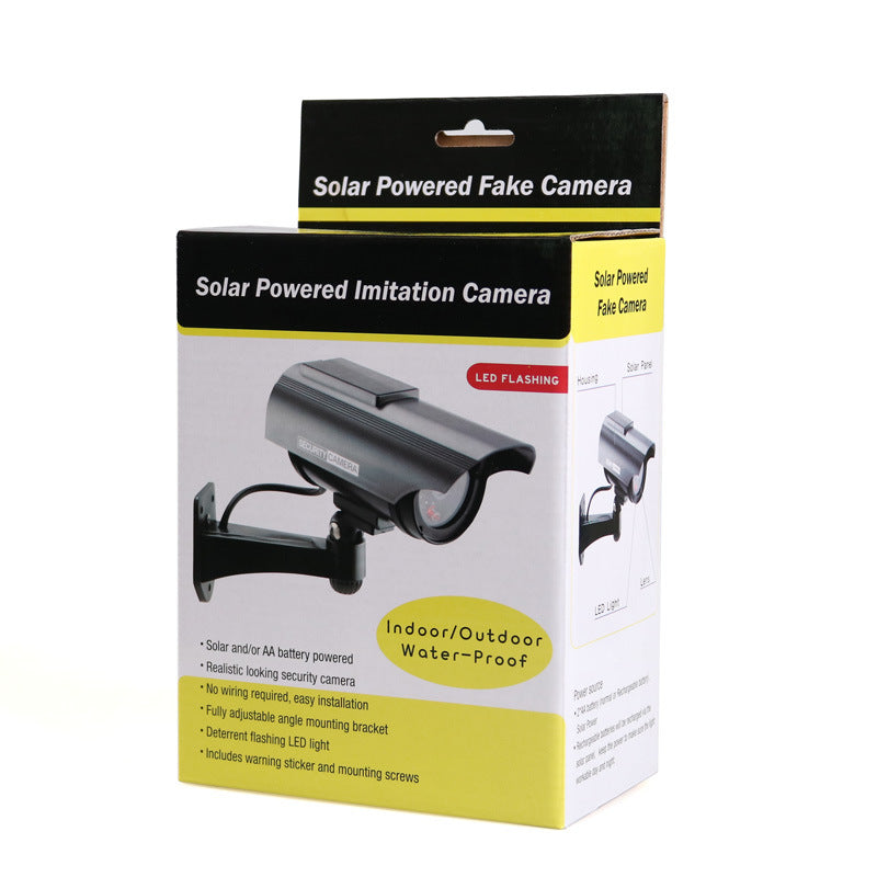Solar Powered Fake Security Camera