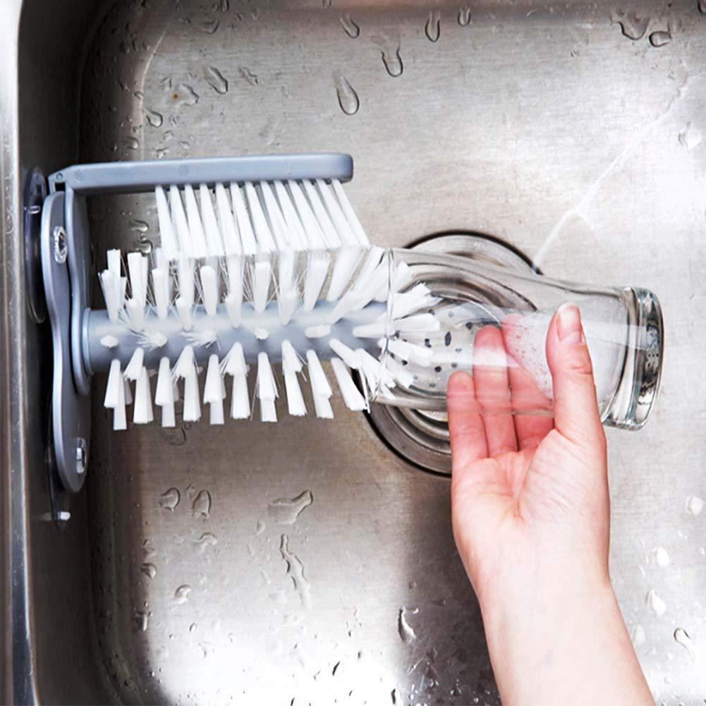 2 in 1 Cup Scrubber Brush