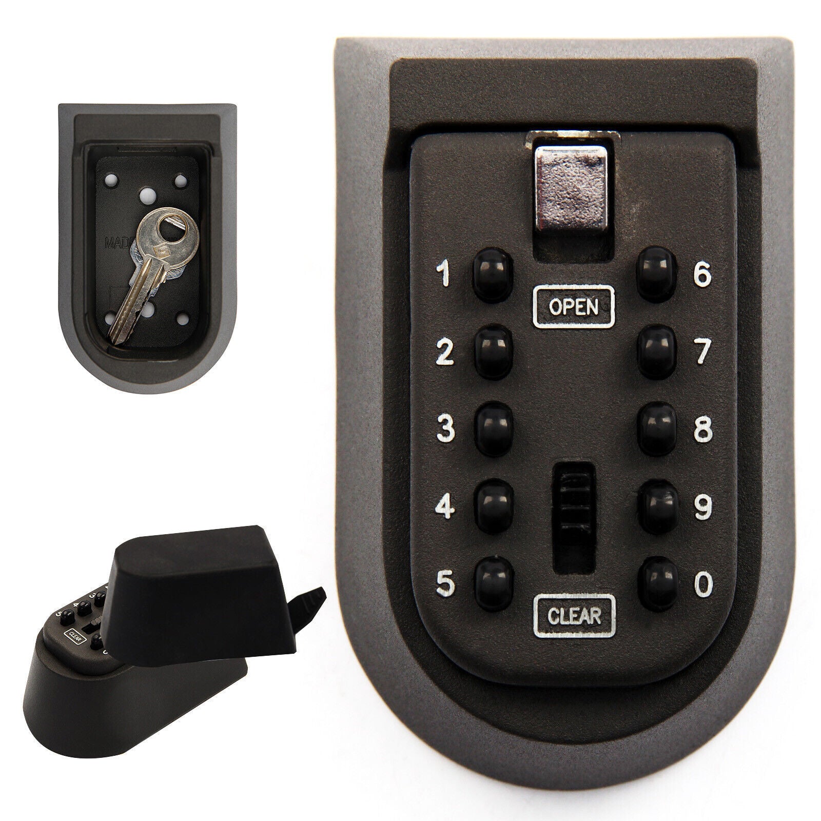 Outdoor High-Security Wall-Mounted Key Safe