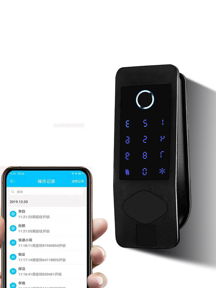 Fingerprint password lock