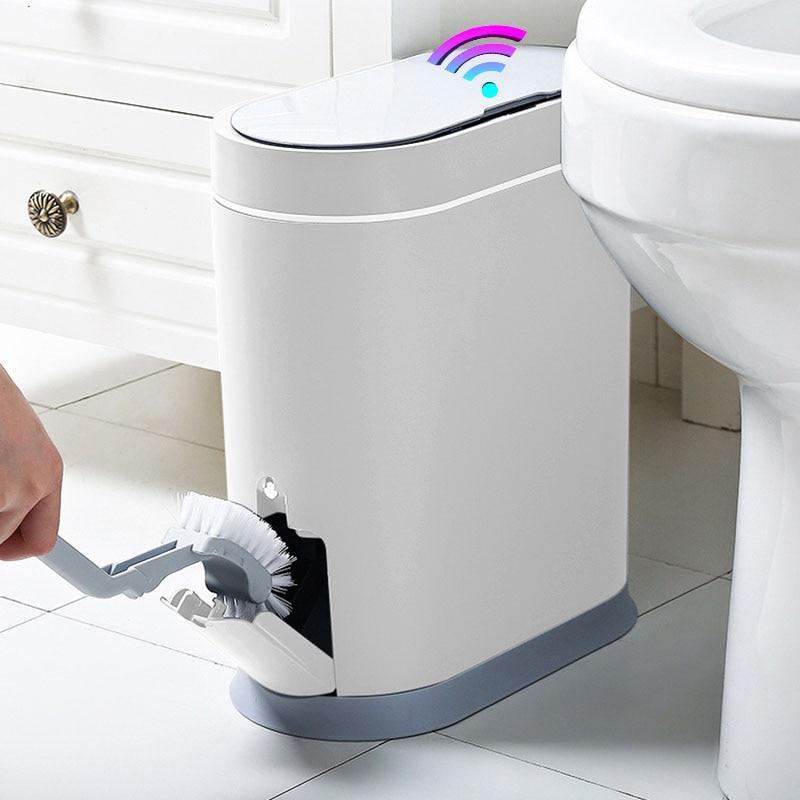 Electric Smart Toilet Brush & Sensor Trash Can