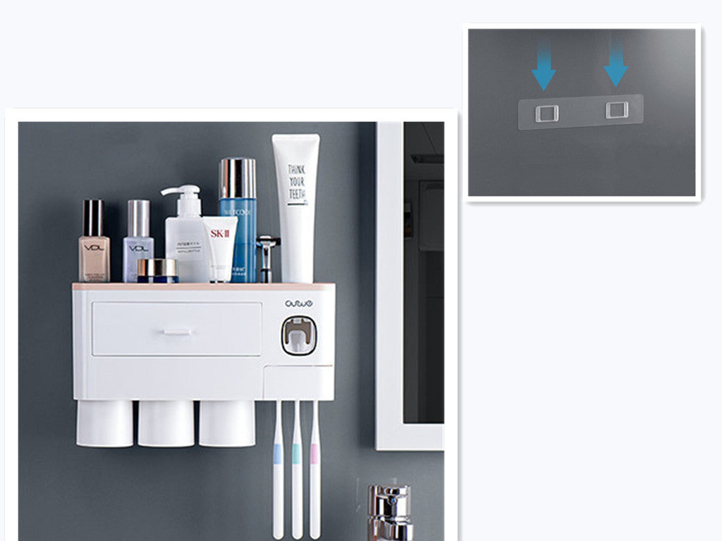 Hanging Magnetic Toothbrush Holder