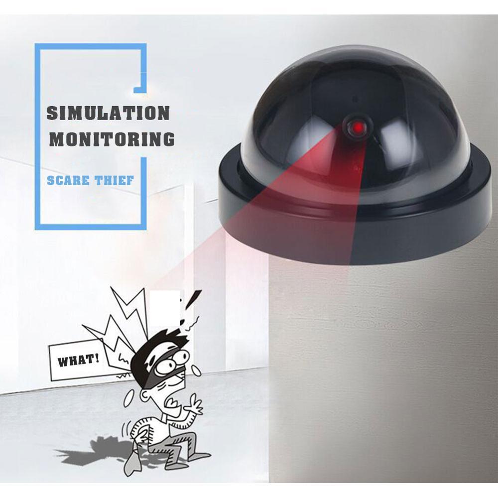 Black Plastic Smart Dummy Dome CCTV Camera