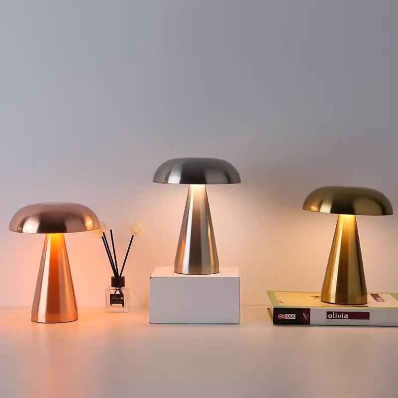 Creative Retro European Bar Table Lamp Rechargeable Dining Table Small Night Lamp