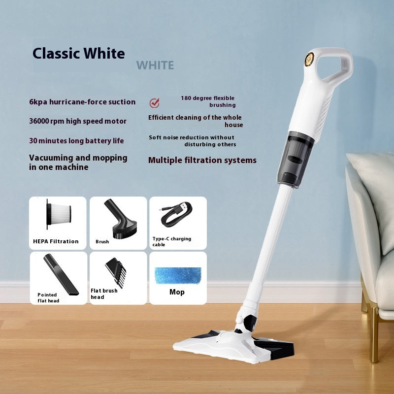 Wireless Rechargeable Vacuum Cleaner