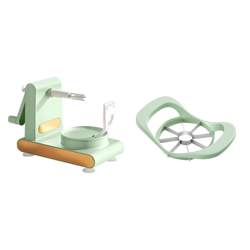Hand-Cranked Multifunctional Peeler & Cutter