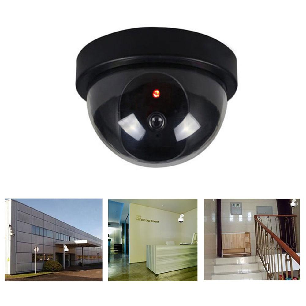 Black Plastic Smart Dummy Dome CCTV Camera