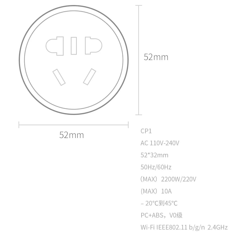 Smart Remote Control Timing Socket Plug