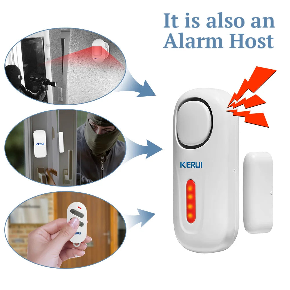 Smart Magnetic Wireless Door Alarm System