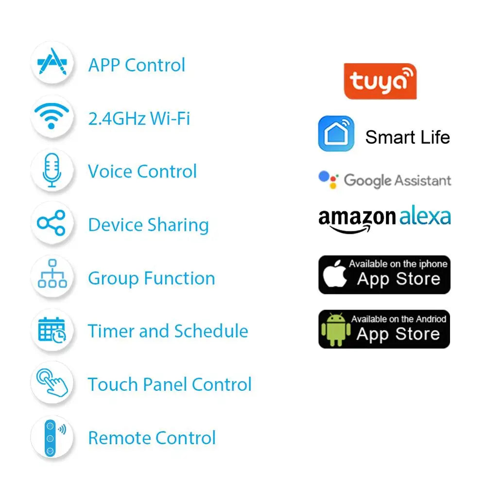 Smart Electric Wi-Fi Curtain Switch