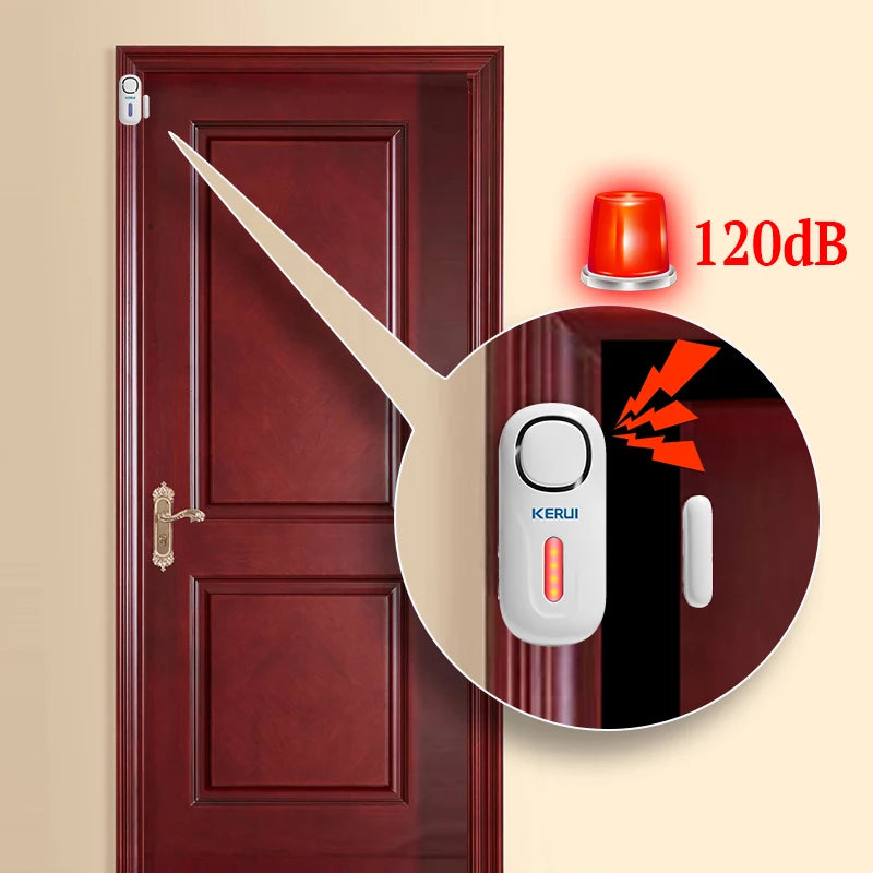 Smart Magnetic Wireless Door Alarm System