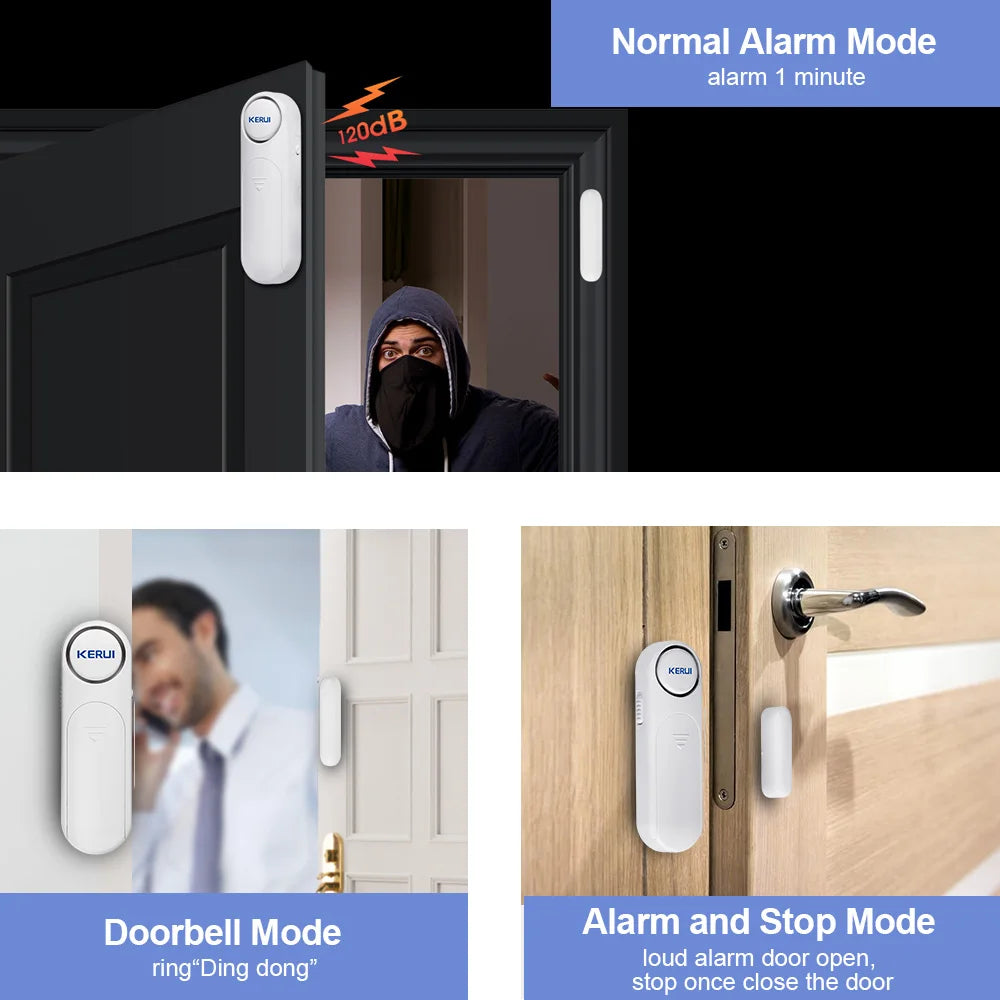 Wireless Door Window Magnetic Sensor Alarm