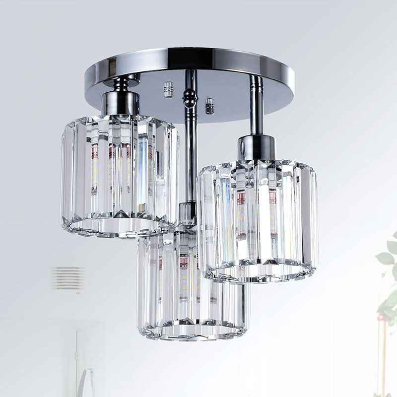Crystal Ceiling Lights Modern Lamps Black