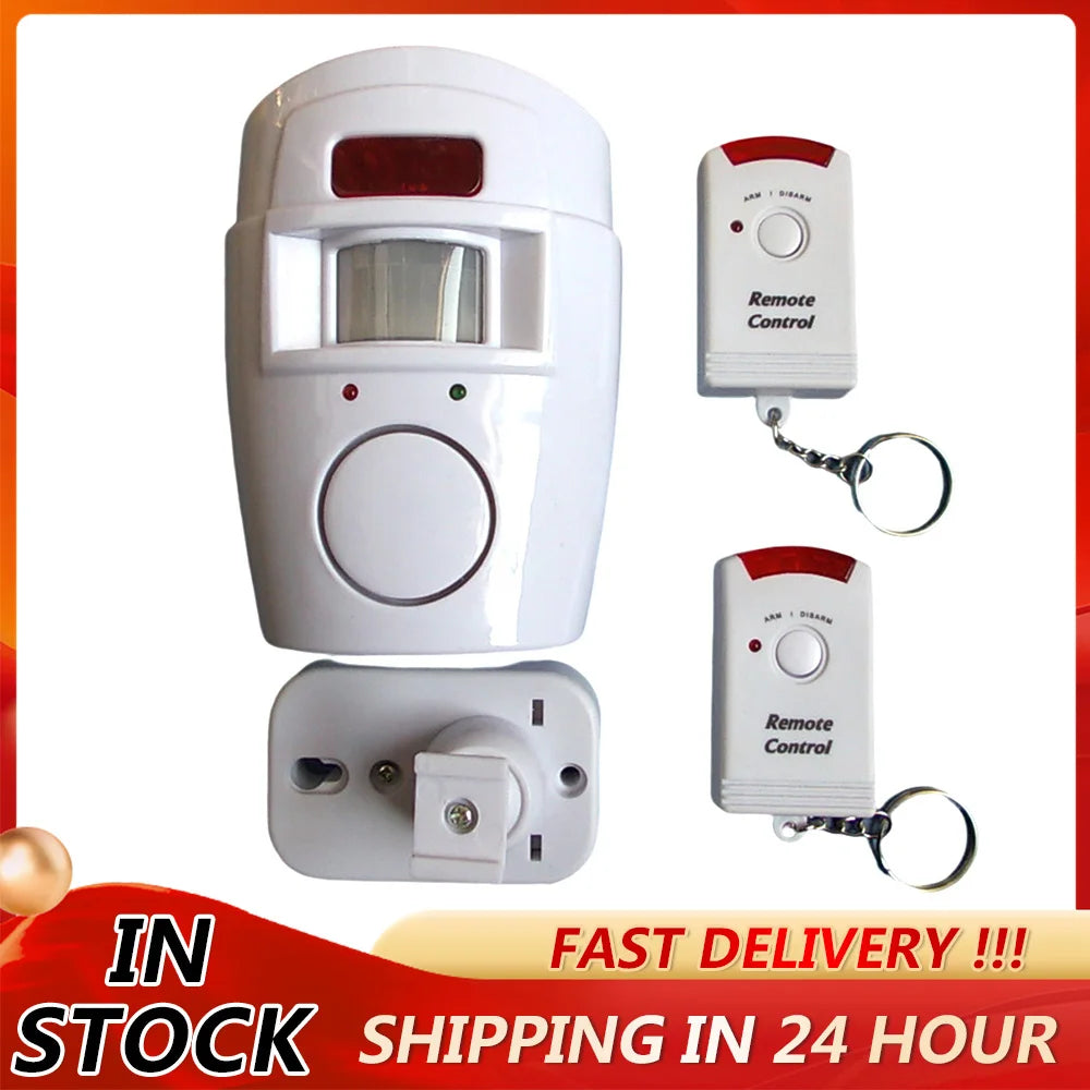 Wireless Motion Sensor Alarm Home Security Device