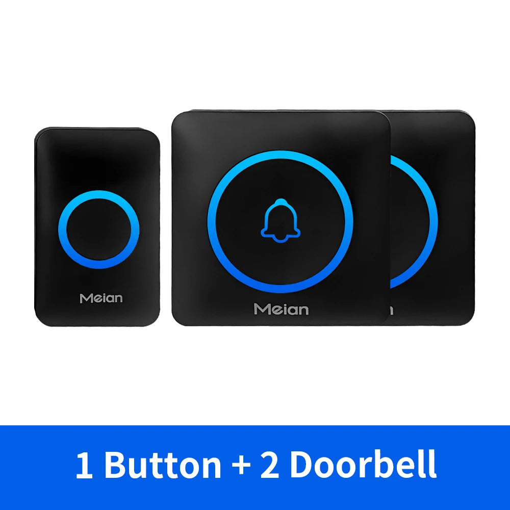 Volume Adjustable Wireless Security Doorbell