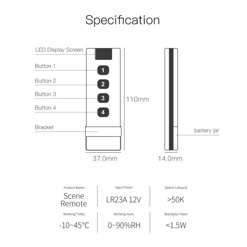 4-Gang Wireless Control - Novara®