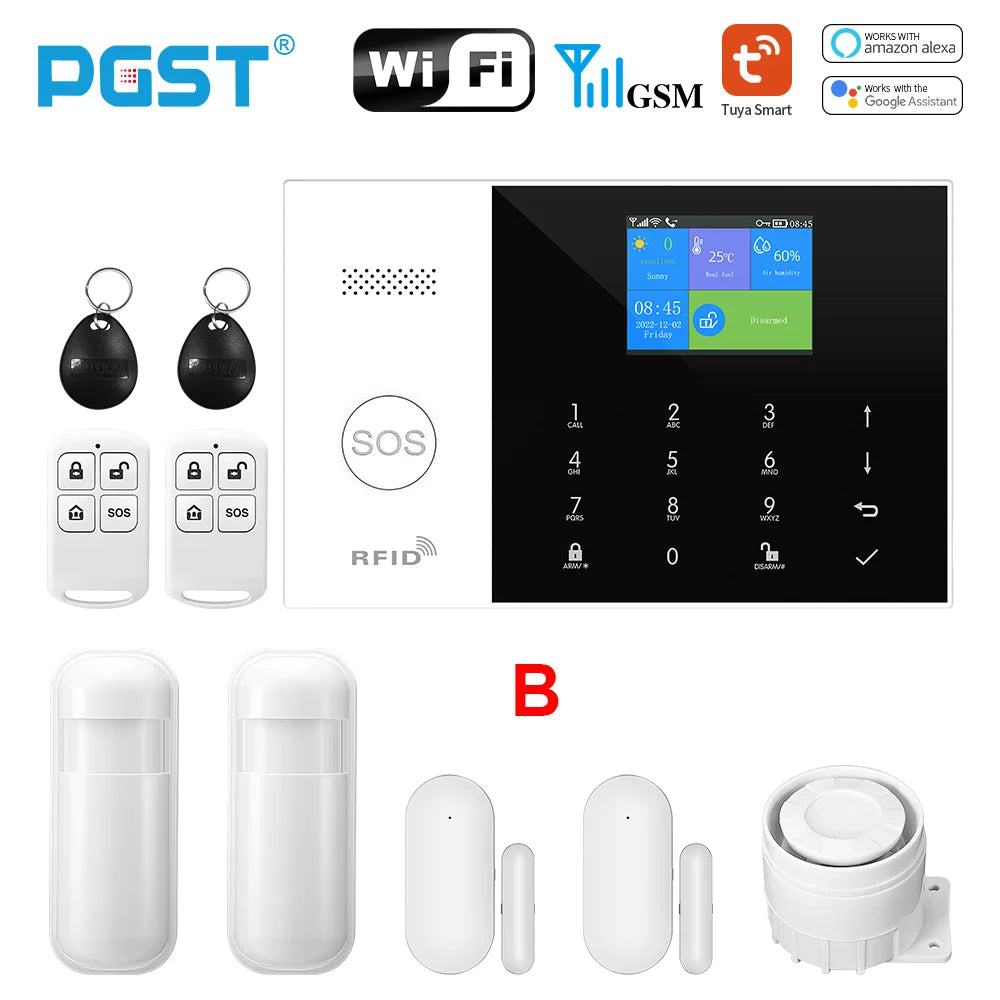 App Control Smart Wi-Fi Alarm System