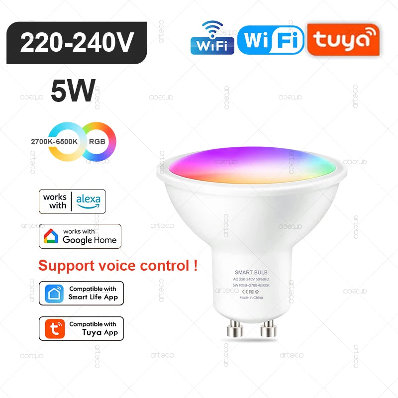 Dimmable Smart Bluetooth LED Light Bulb