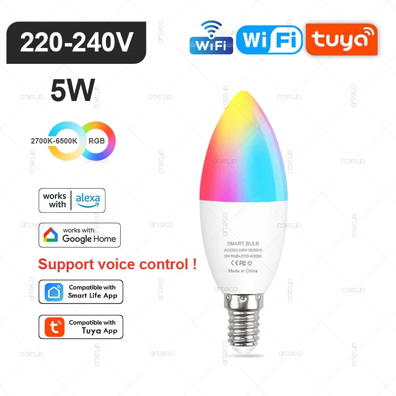 Dimmable Smart Bluetooth LED Light Bulb