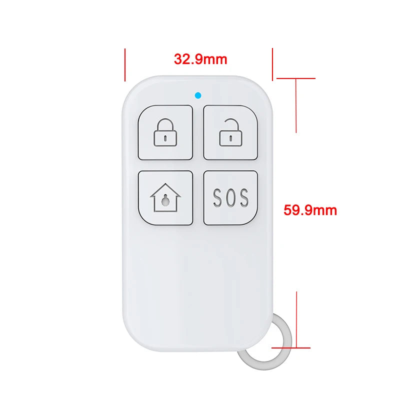 Wireless Remote Controller Detector Burglar Alarm