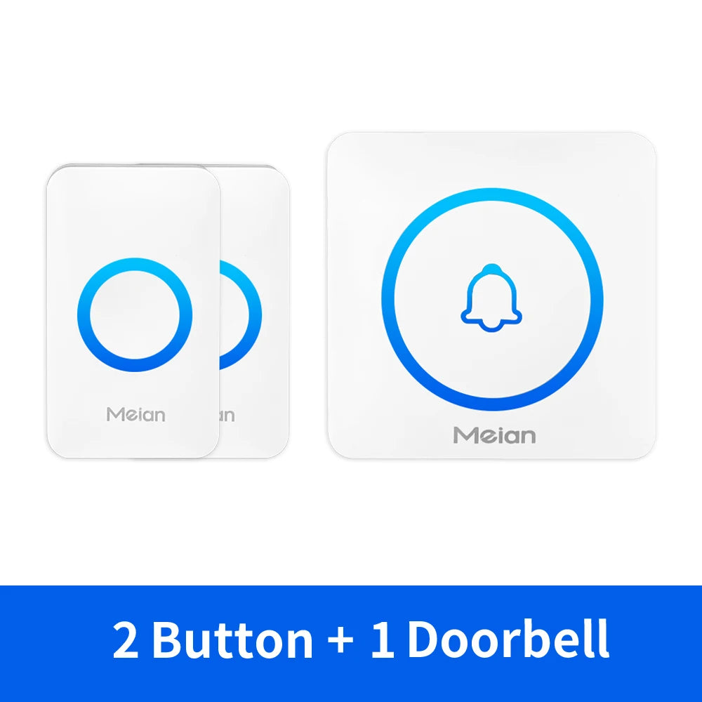 Volume Adjustable Wireless Security Doorbell