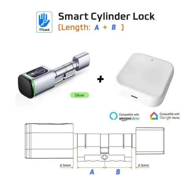 Tuya BLE Smart Fingerprint & Card Door Lock