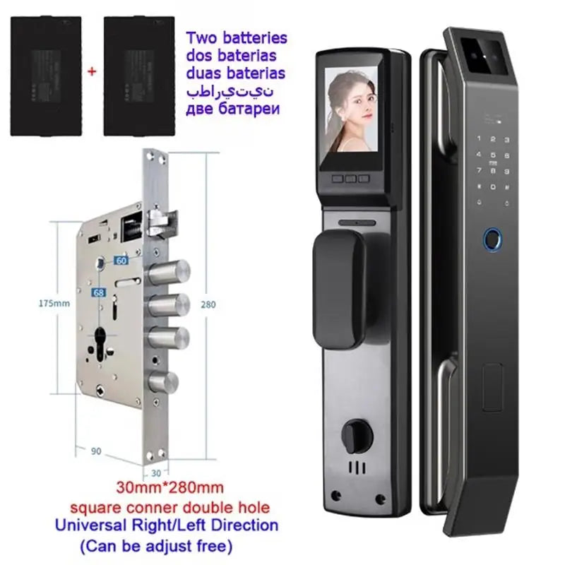 3D Face Recognition Unlock Digital Door Lock