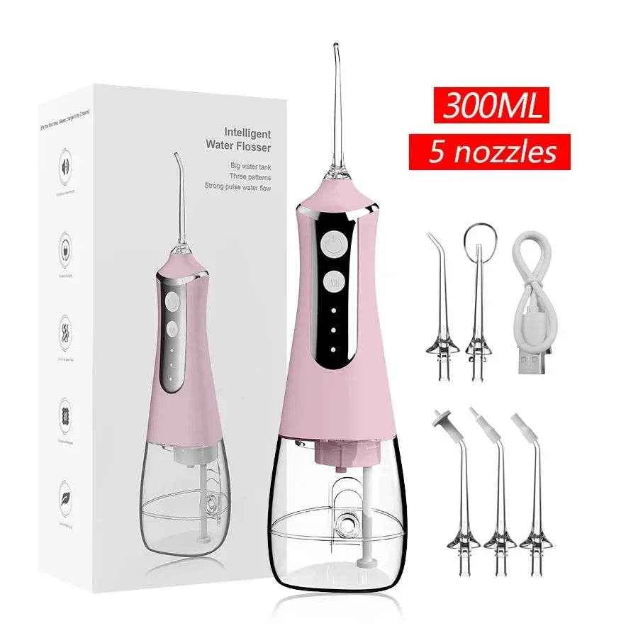 Xiaomi USB Rechargeable Dental Water Flosser with 5 Nozzles & 3 Modes