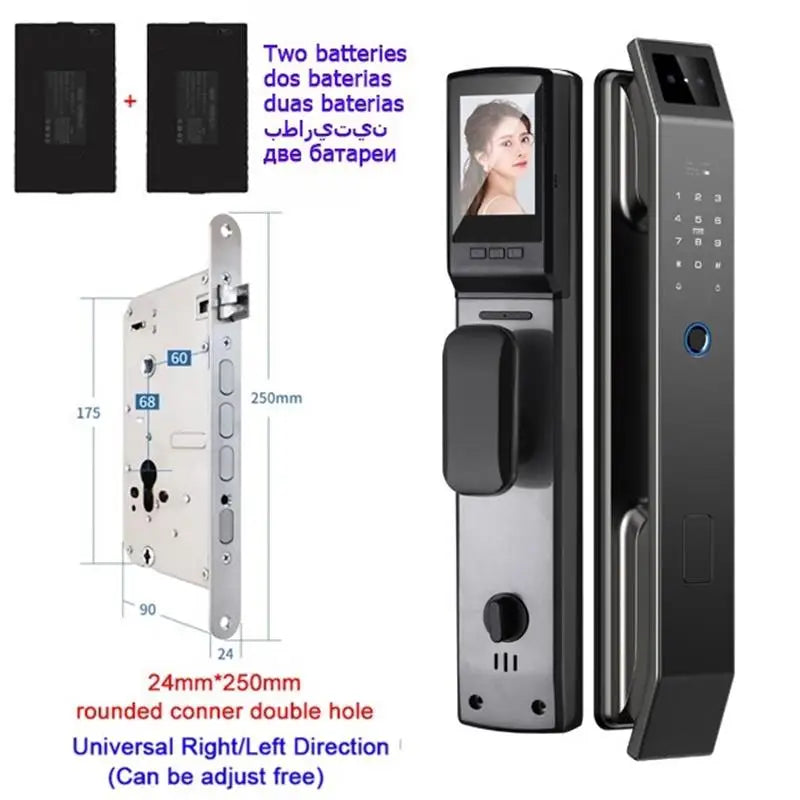 3D Face Recognition Unlock Digital Door Lock