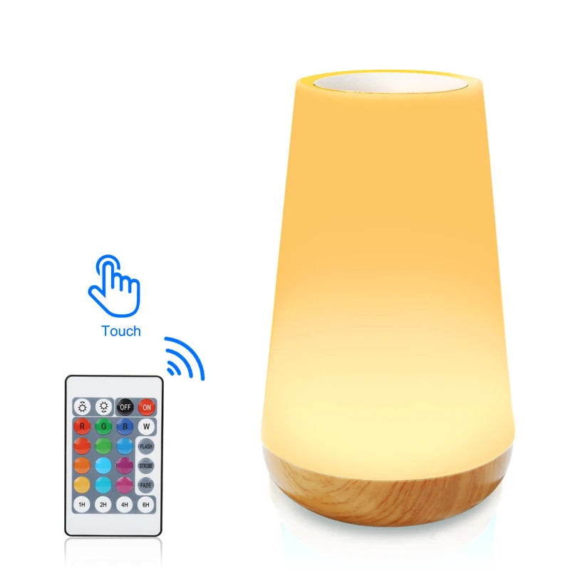 Color Changing Touch Rechargeable Lamp