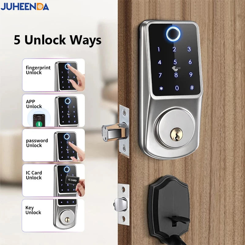 Wi-Fi Smart Deadbolt Digital Keypad Lock