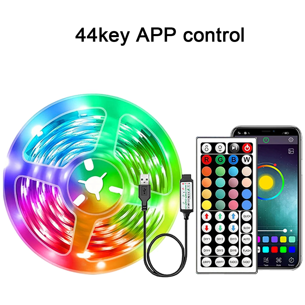 APP Control RGB LED Strip Light