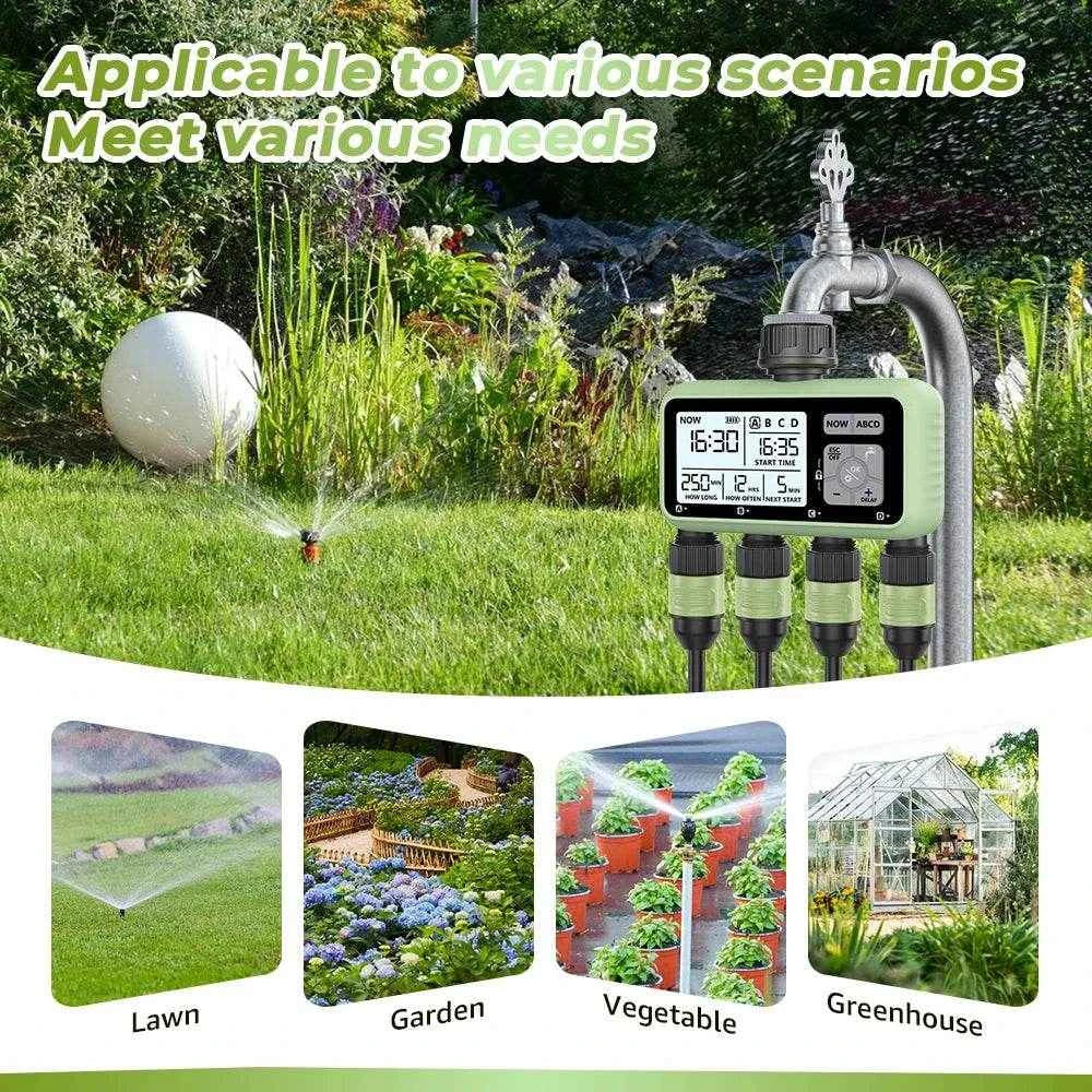 Smart 4-Zone Irrigation Timer