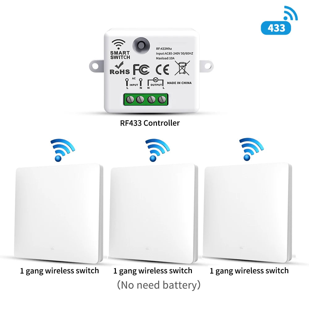 Smart Home Wireless Light Switch