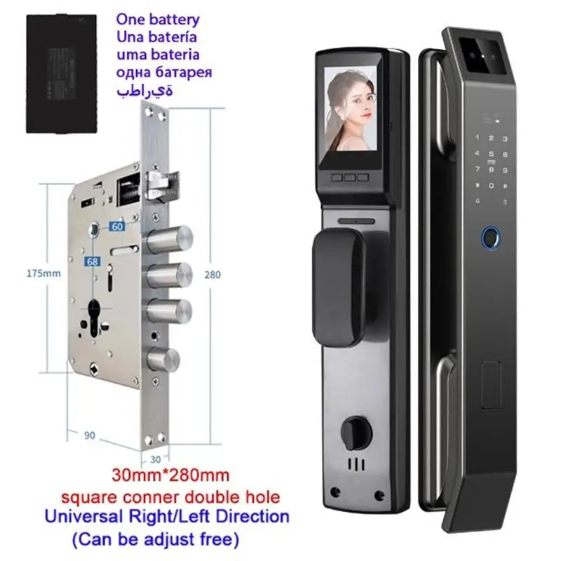 3D Face Recognition Unlock Digital Door Lock