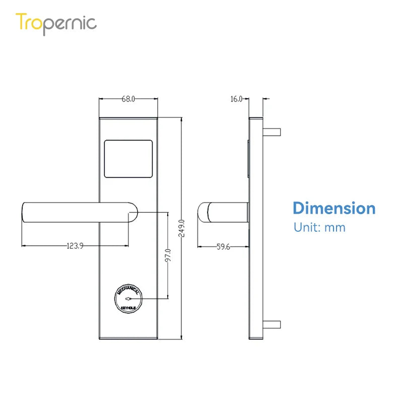 Smart Electronic Manufacture Door Lock