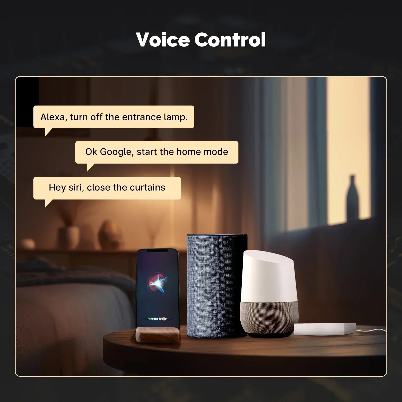 Voice Control Smart Home Matter Gateway