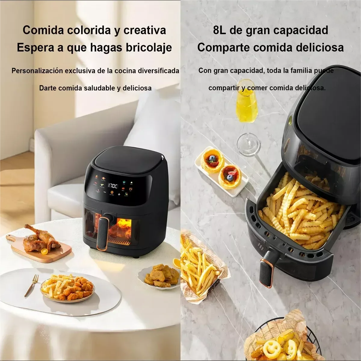 Smart LED Touch Air Fryer